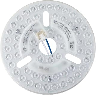 6.5" LED Ceiling Fan Light Retrofit Kit, 24W, 2880LM, 3CCT 3000K 4000K 6000K Adjustable, 120V, ETL, Dimmable, for Ceiling Fan Light Replacement, Living Room