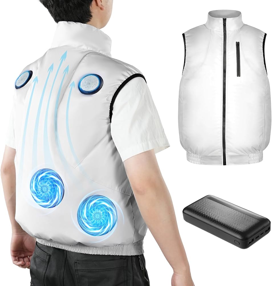 Amazon.co.jp: [Udoric] 空調作業服 冷却プレート&ファン付き 最大-18