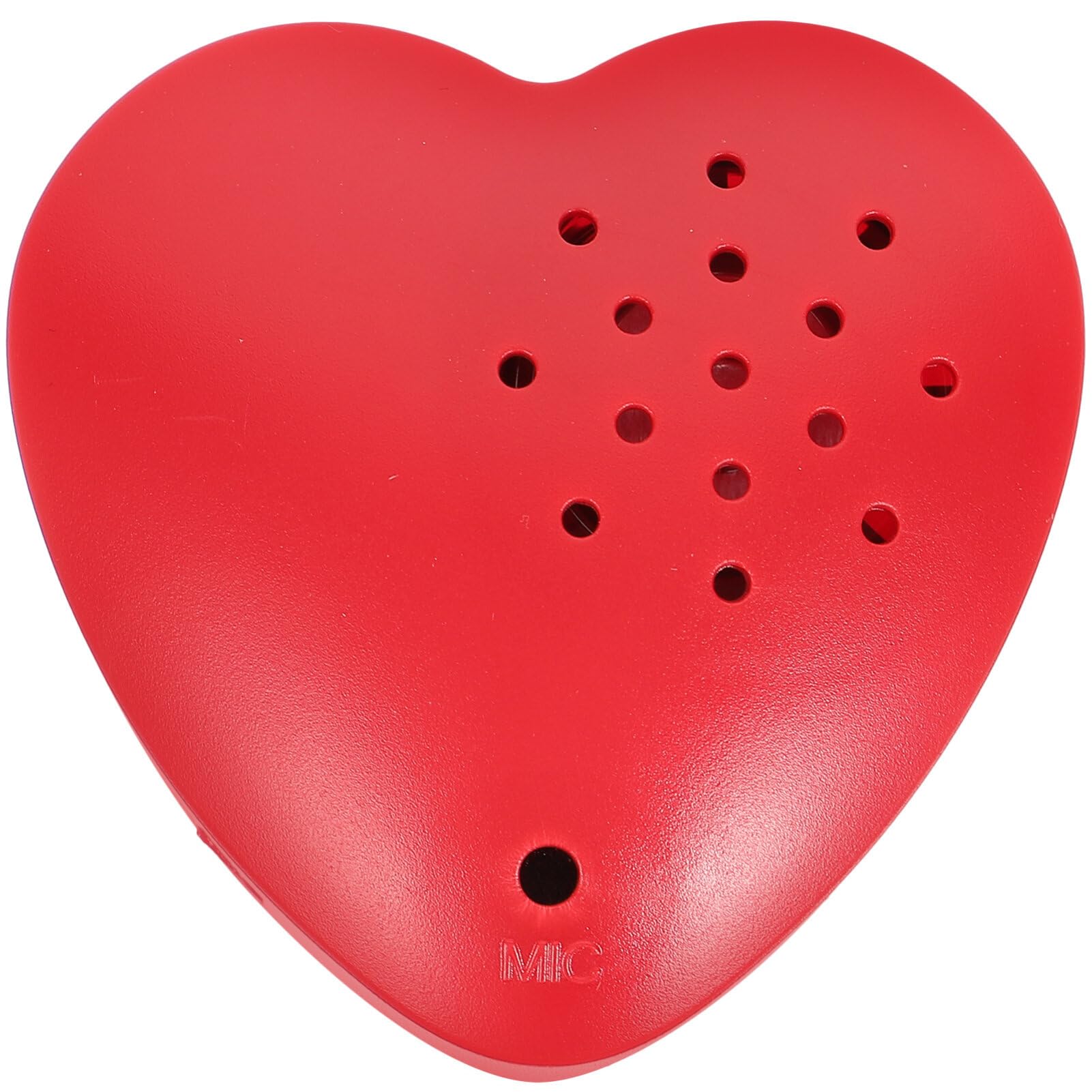 VILLCASE Sound Recorder for Stuffed Animal, Heart Shape Push Button Heart Sound Recorder Recordable Device for Toy Plush Bear Doll Pillow Voice Message Recording-image-24