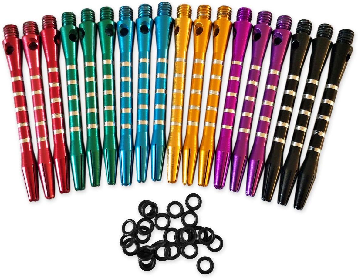 SCSpecial 53 Millimeters Aluminium Dart Shafts 18 Pieces Harrow Dart