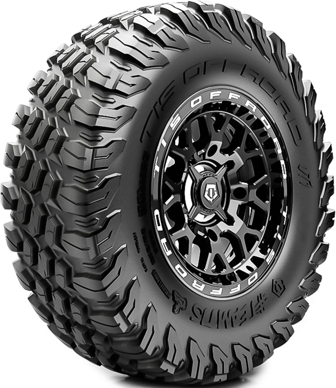 30x10.00R15 Hercules TIS UT1 ATV/UTV J Load Range D Black Wall Tire 98487