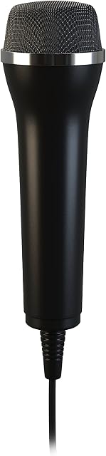 Lioncast Universal USB Microphone for Computer and Karaoke Gaming (SingStar, Voice of Germany, Lets Sing, We Sing) Compatible with Wii, Playstation (PS5, PS4), Xbox One & PC Games, 3m