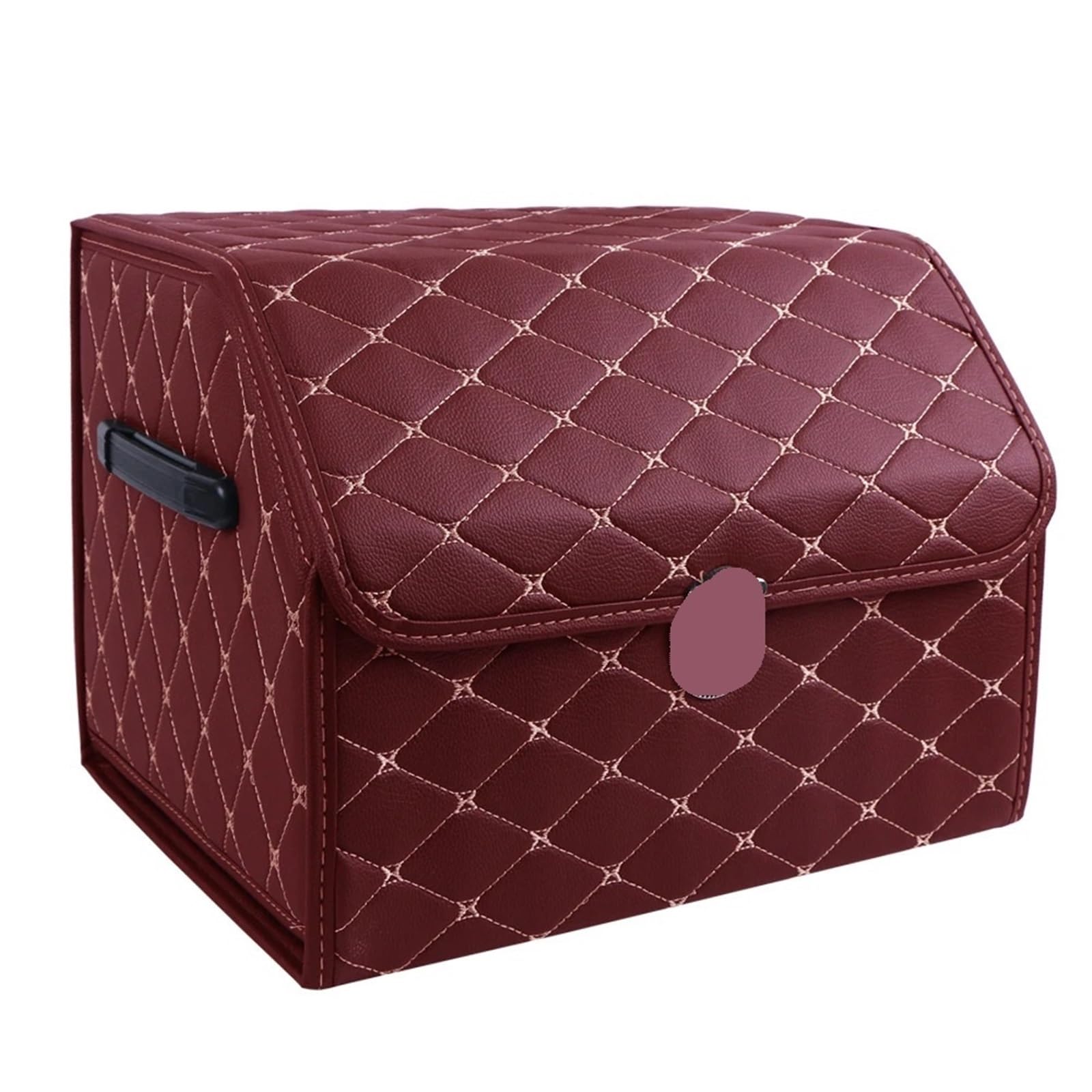 PU-Leder-Kofferraum-Aufbewahrungsbox-Organizer, faltbare Tasche