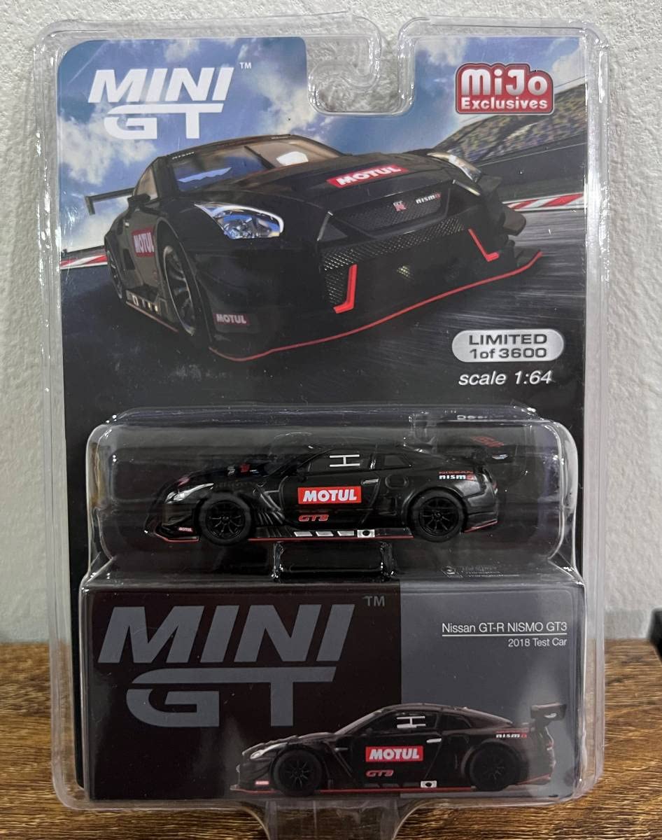 ミニカー MINI GT 1/64 Nissan GT-R Nismo GT3 MINI GT 1/64 Nissan GT-R NISMO GT3 2018 Presentation - ミニカー