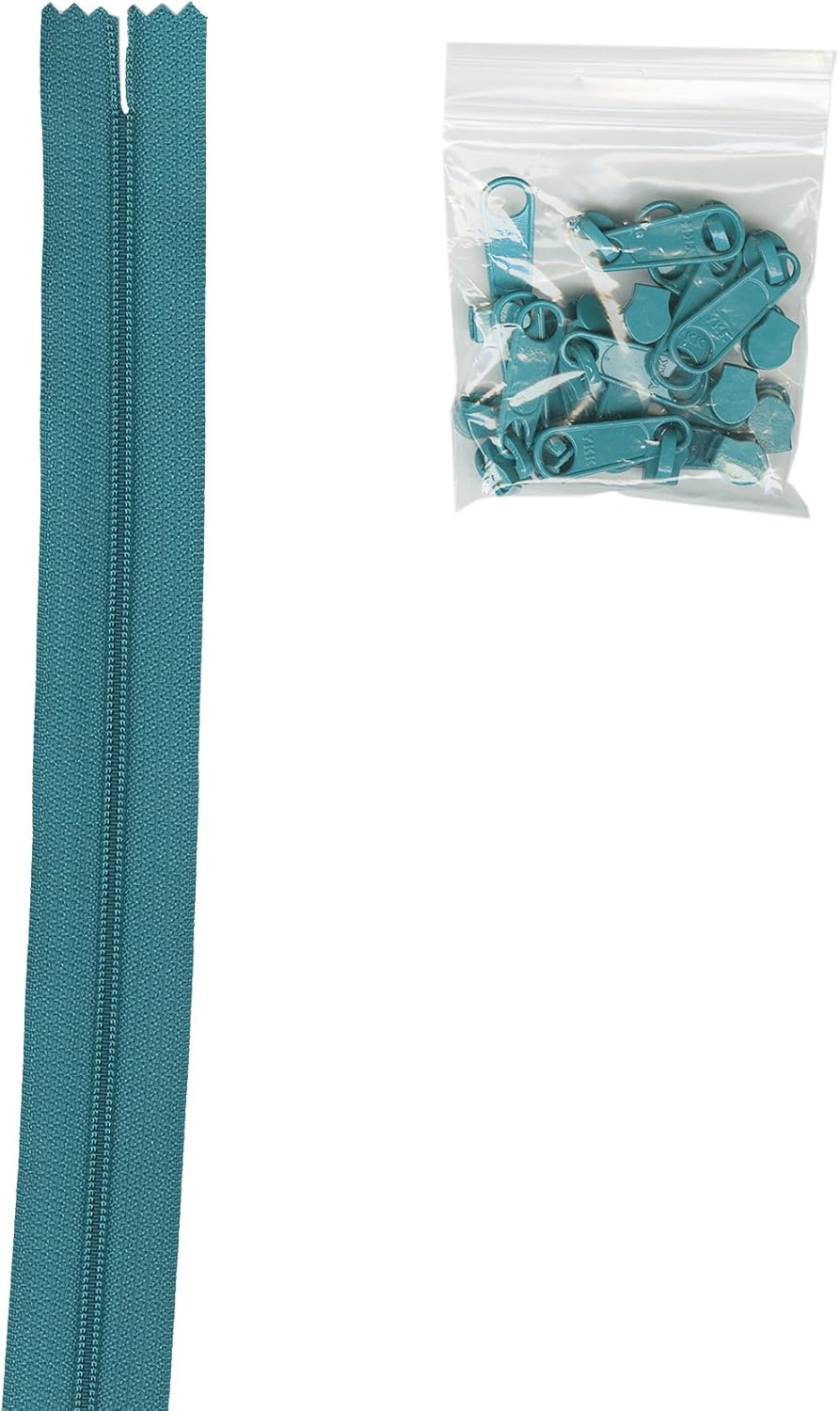 Zippers by The Yard (4yds) -Emerald Green