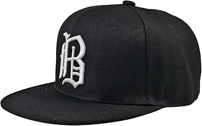 Kaleid Birmingham Baron Hat for Men Embroidered Adjustable Baseball Caps Black