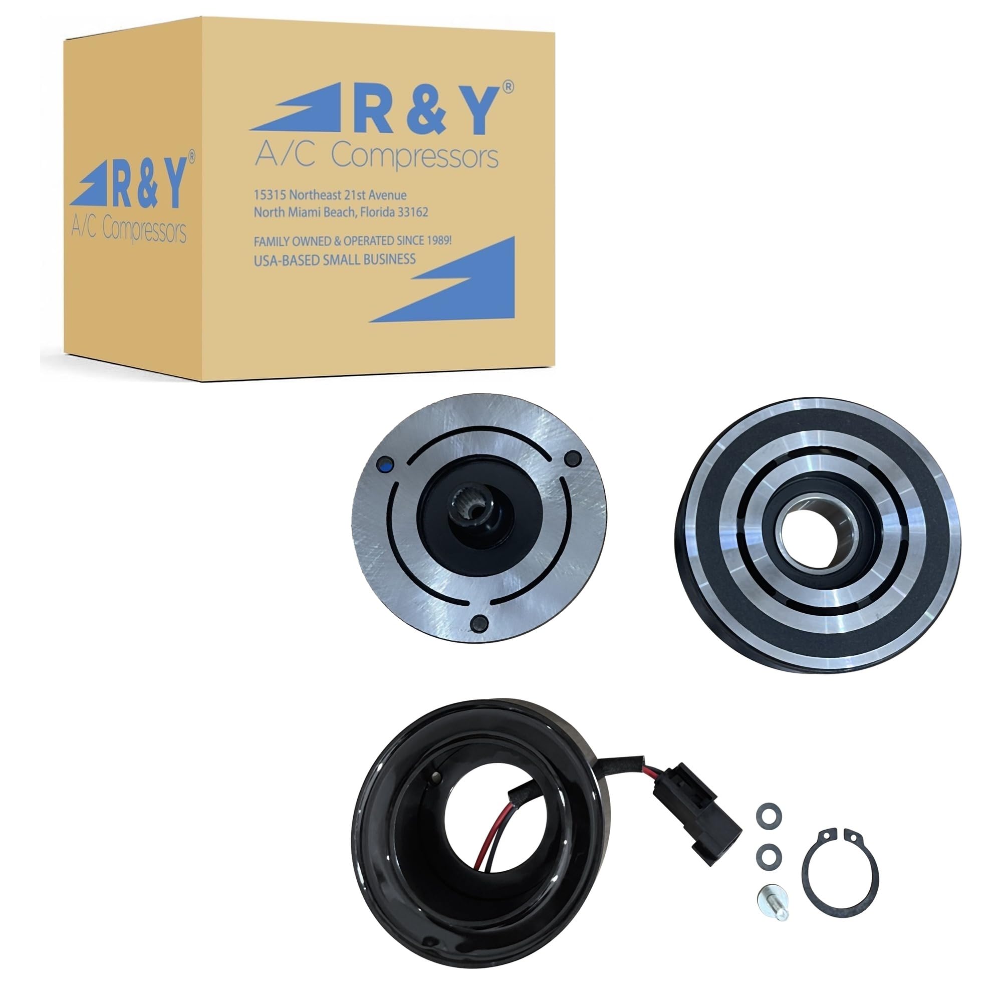 ヨッシー様2 C6758 Deuxieme classe CALUXPUFFER Amazon.com: RYC New Automotive A/C Compressor Clutch FH192-01-CL