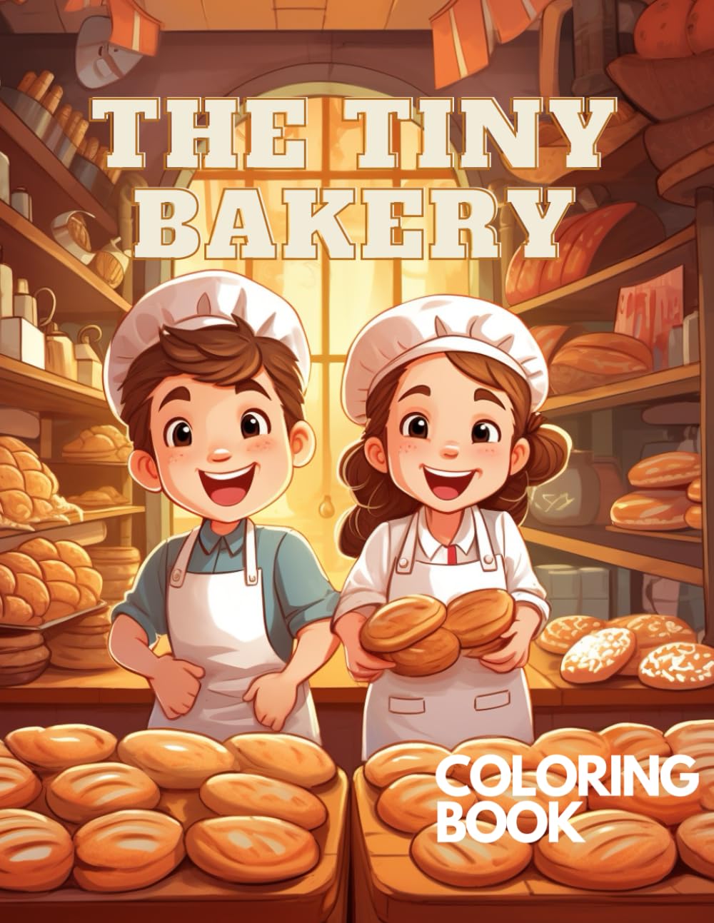 The Tiny Bakery Coloring Book