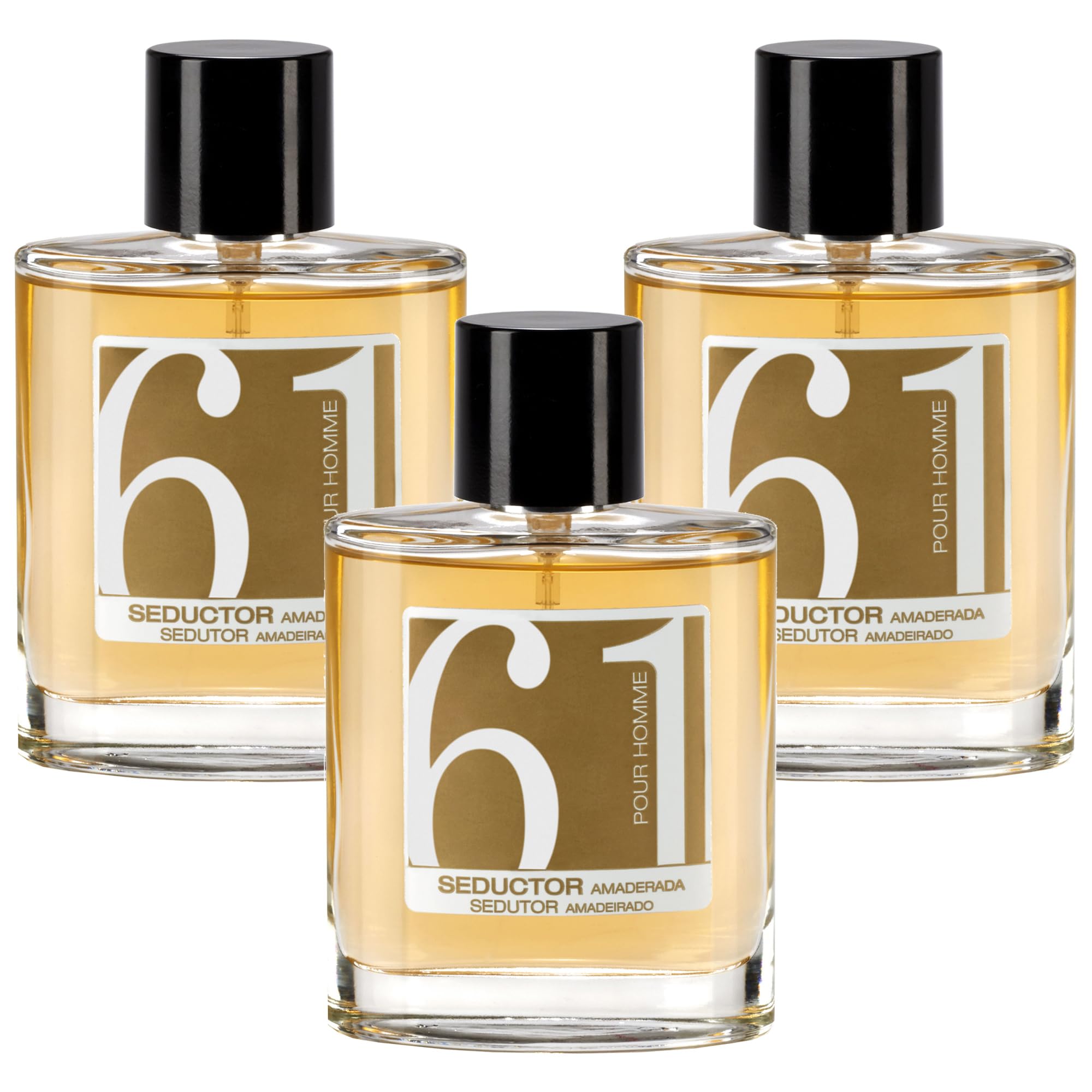 3 profumi da uomo Caravan Happy, n. 61, 100 ml.