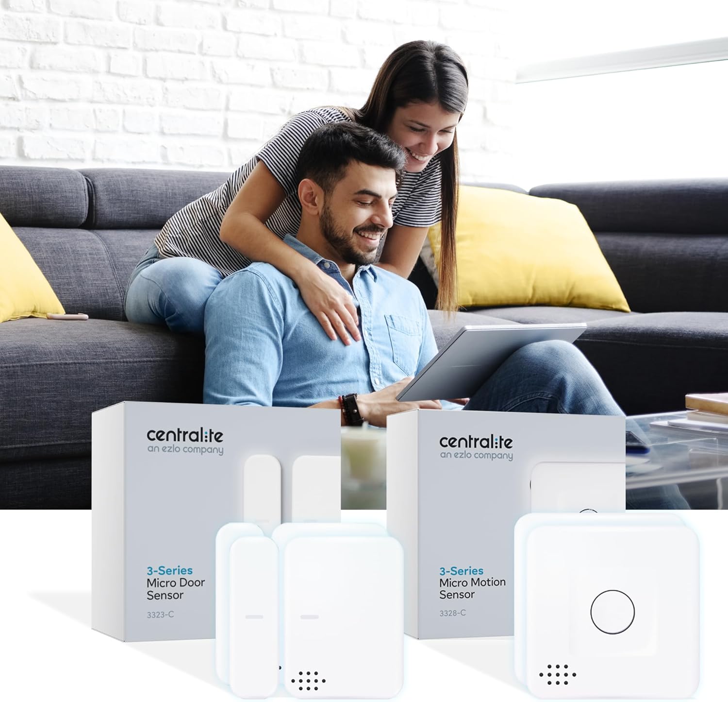 Centralite by Ezlo Smart Home Safe and Secure Bundle Home Safety and