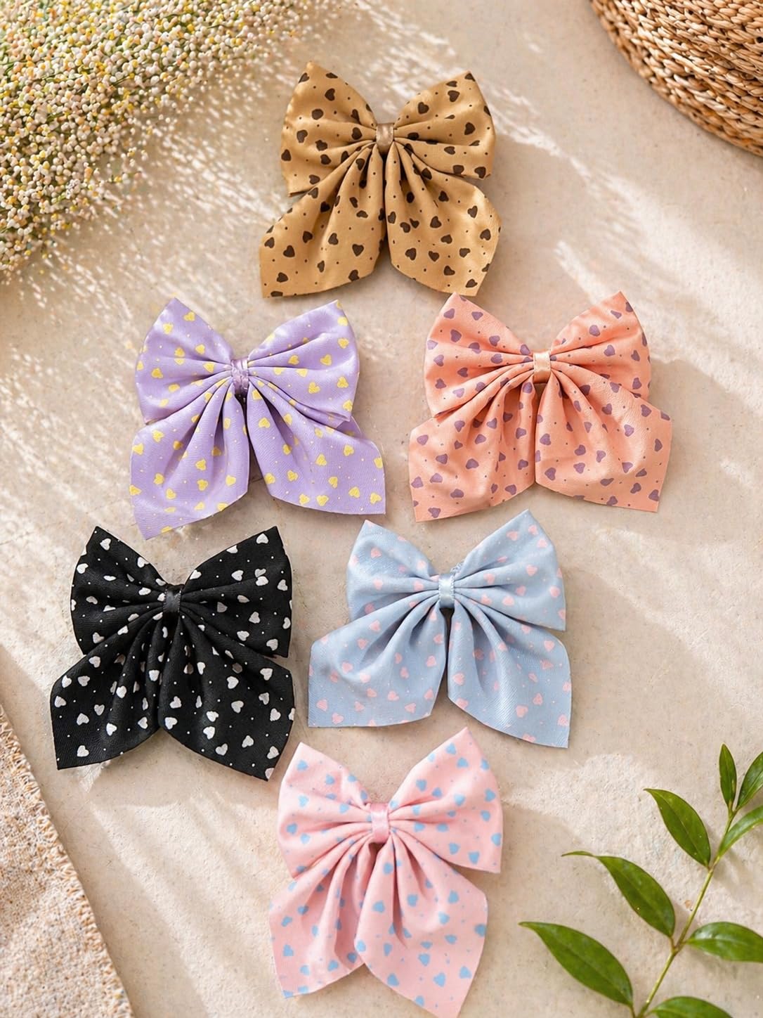 PrettyPins Elegant Fabric Bow Hair Clip for Women & Girls | Bow Hair Clips Pack of 6 Hair Clip | Printed Bow Clips - Review, Price and Buying Guide