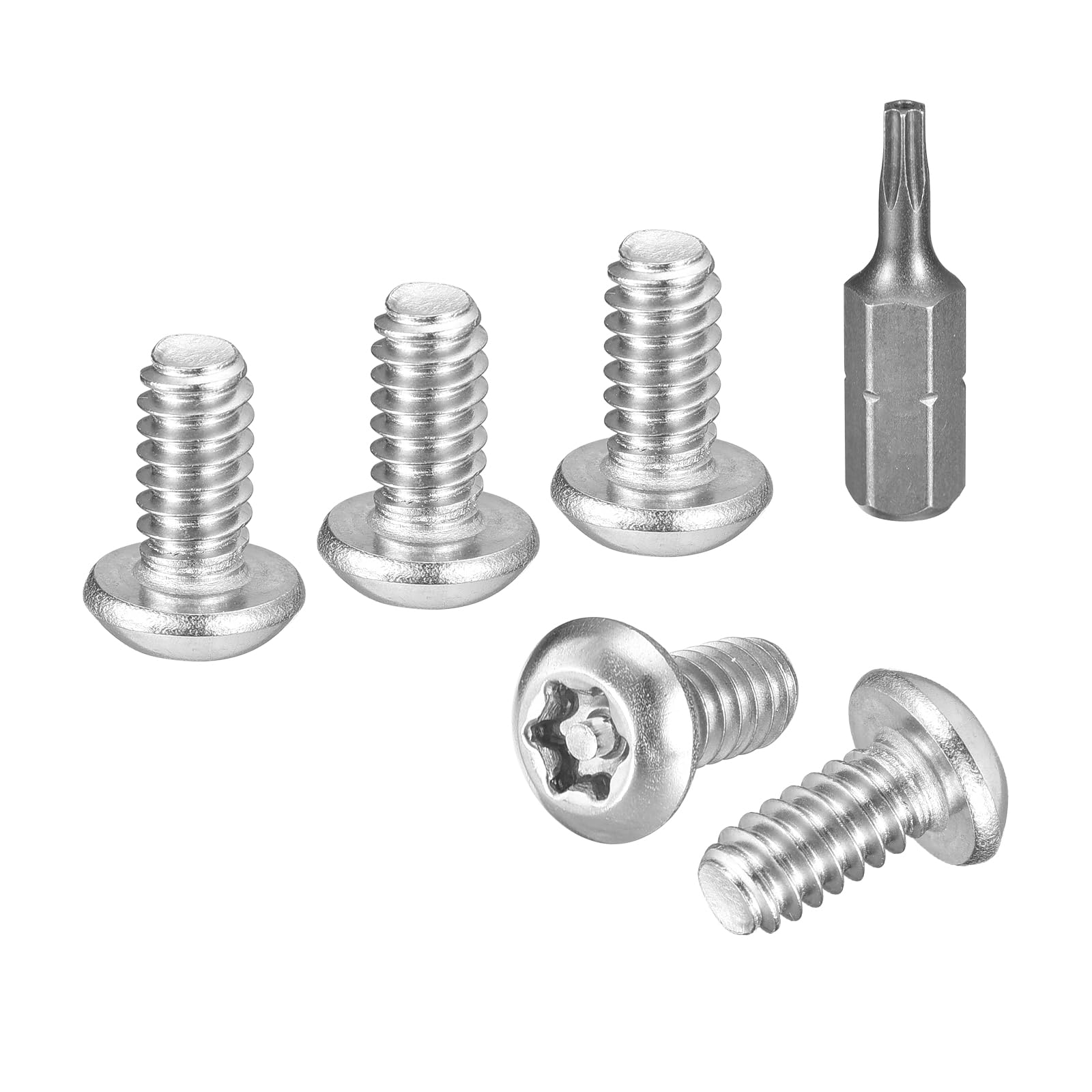 DTGN #10x3/8" Pan Head Torx Security Screws, 25Pack, Good for Machinery