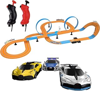 AGM MASETCH High Speed Series Slot Car Race Track Sets - Slot Cars, Race Tracks & Accessories Electric Race Car Track, Dual Electric Race Track, Electric Race Car Track Set for Girl & Boy