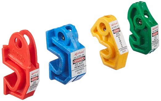 Universal Circuit Breaker Lockout Set AK-UCBL-4A Made of ABS material (Pack of 2)