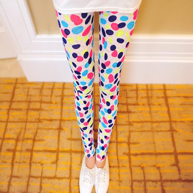 Polka Dot Print Legging FFT202s03 
