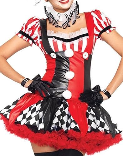 Miniatura 2 de Leg Avenue Naughty Harlequin Clown Costume
