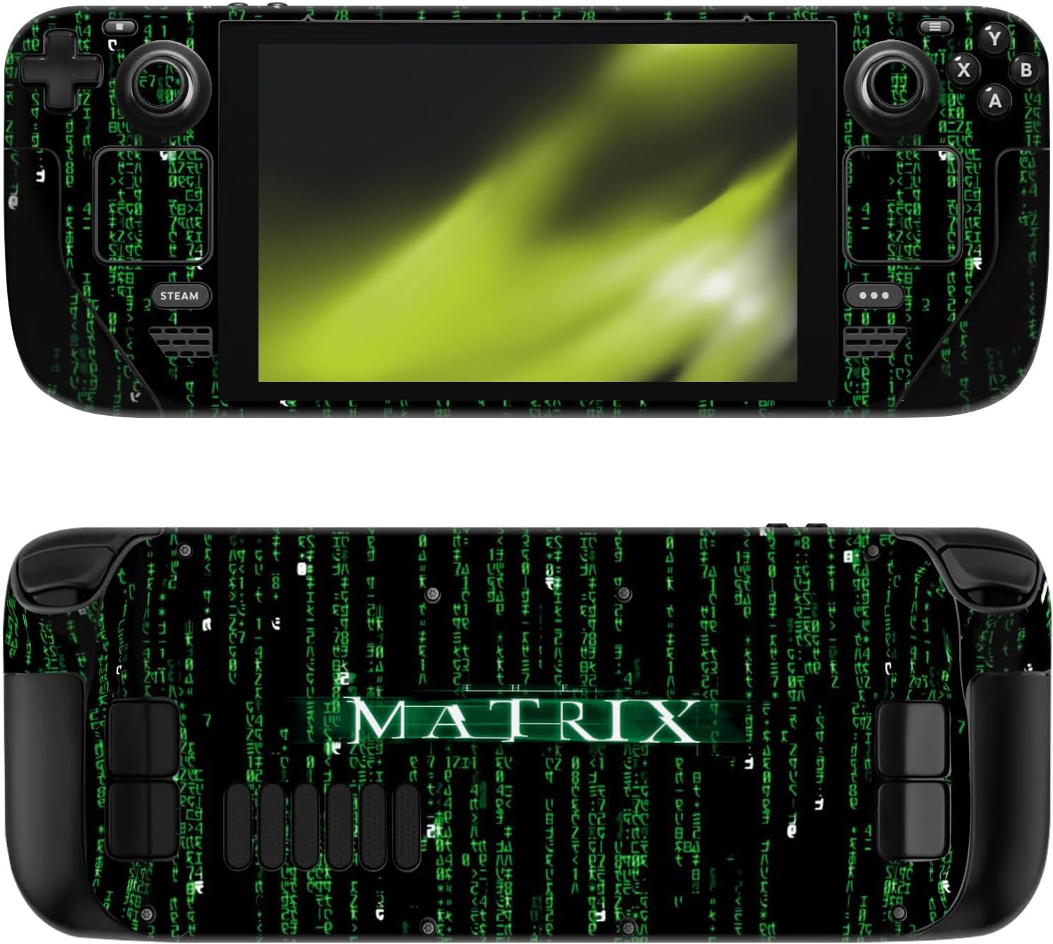 Head Case Designs Officially Licensed The Matrix Codes Key Art Vinyl Sticker Skin Decal Cover Compatible with Valve Steam Deck