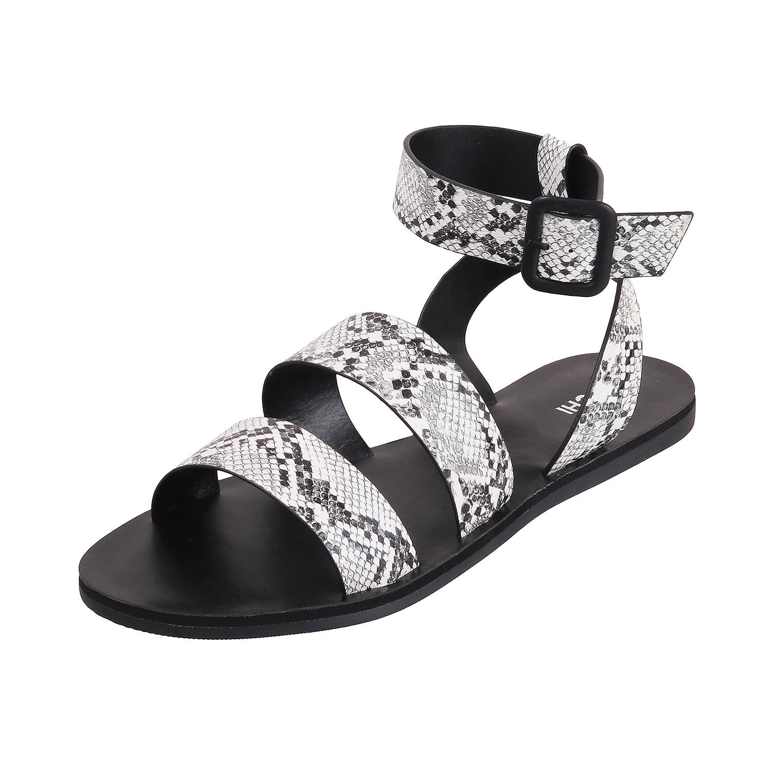 Mochi Women White Synthetic Leather Gladiator UK/4 EU/37 (33-426) (B0CPTH8BR7) Amazon Price History, Amazon Price Tracker