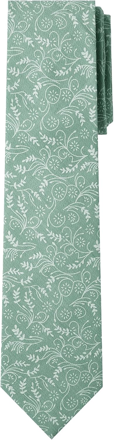Jacob Alexander Men's Regular Floral Neck Tie