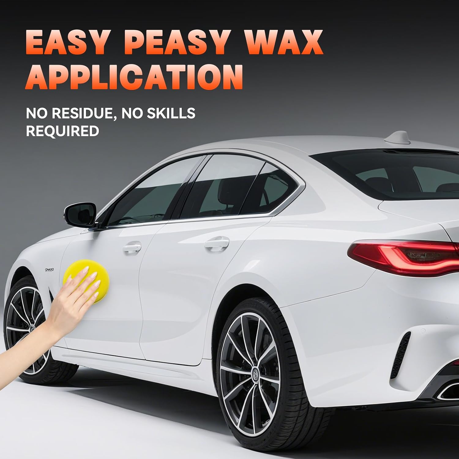 White Car Wax 180g Carnauba Wax Anti Yellowing UV Protection