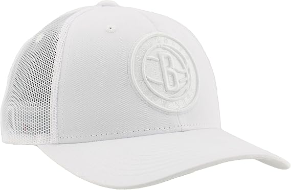 ZHATS NBA Unisex-Adult NBA Officially Licensed Adjustable Snapback Hat Dakota Echo White