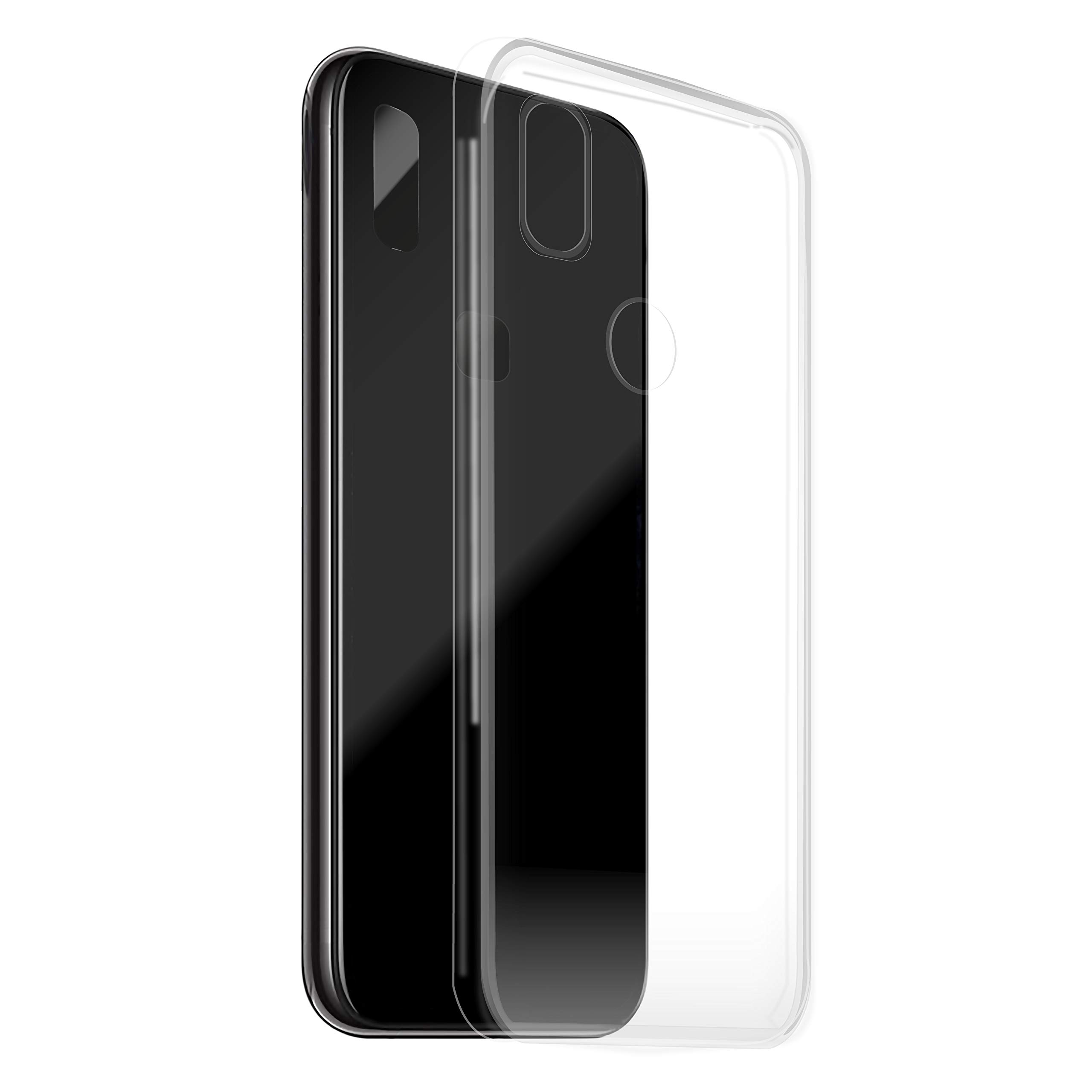 ZhuoFan 3 Pezzi Cover Per Huawei P20 Lite 5,84", Trasparente - Foto 7