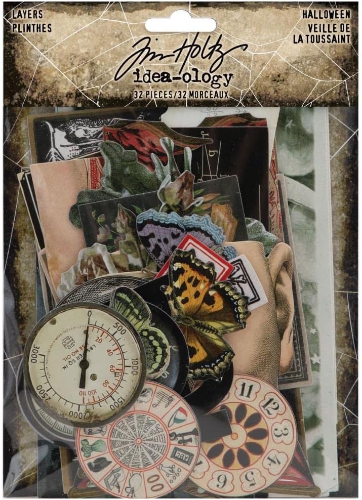 Tim Holtz2021 Halloween Idea-Ology, Halloween Layers, 94150