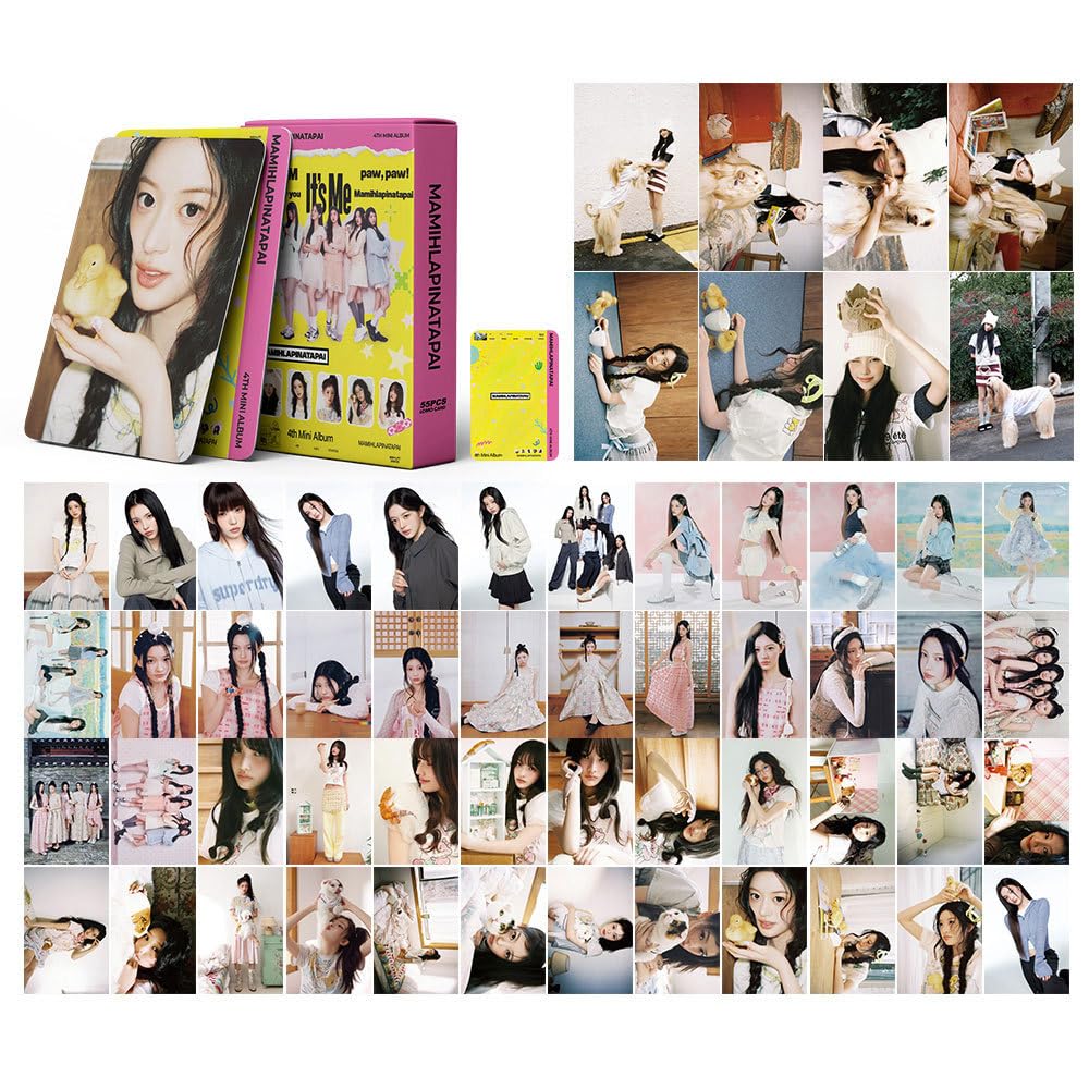Amazon.com: ILLIT 4th Mini Album MAMIHLAPINATAPAI Lomo Card Set