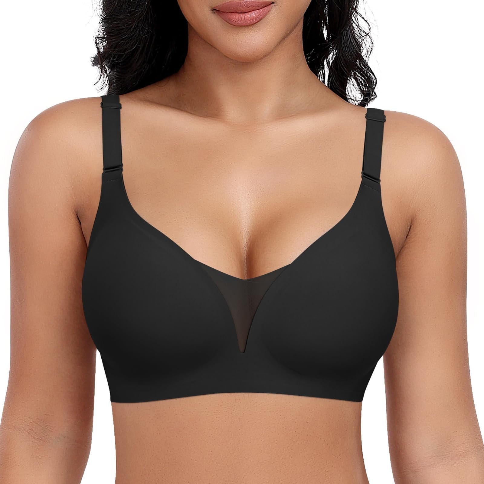 Lot de 3 soutiens-gorge push-up sans coutures sans armatures