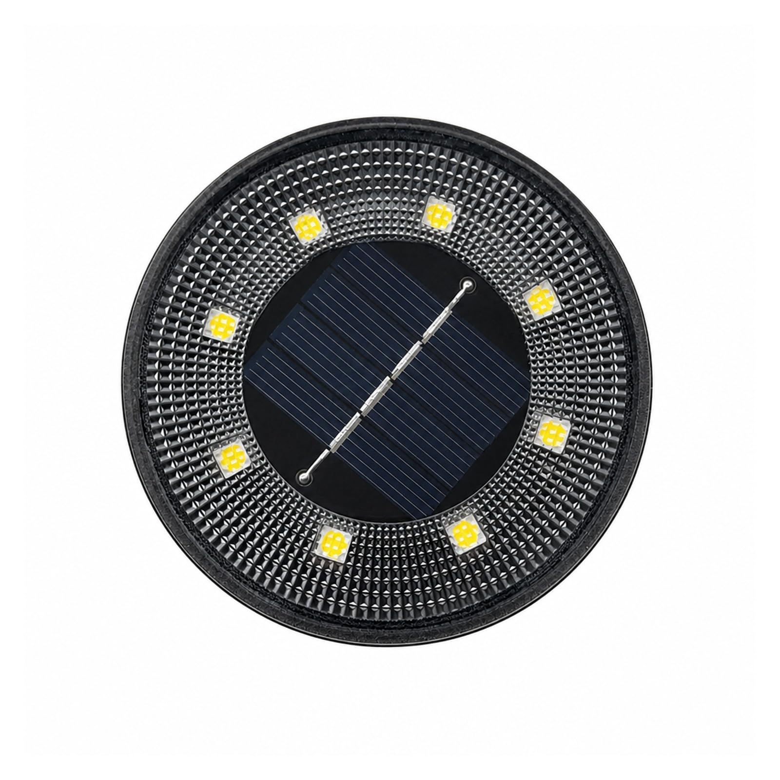 In Ground Lights, LED Solar Outdoor Underground Floor Lamp(Warm Light-1 PC)