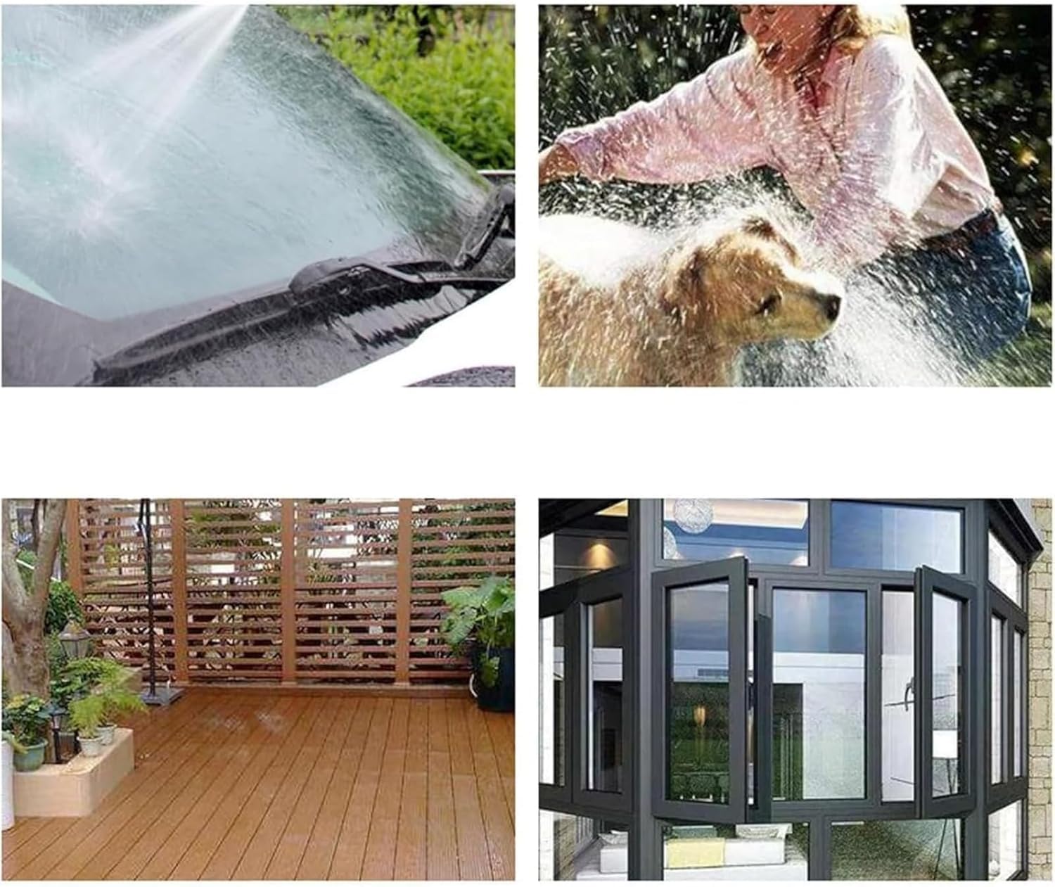 Jetterix Pressure Washer, Jetterix hochdruckdüse für gartenschlauch, Gartenschlauch-Spritzpistole mit 3 Düsen, Hochdruck-Schlauchaufsatz für Garten, Outdoor, Autowäsche (1)