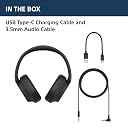 Sony WH-CH720N Active Noise Cancellation Wireless Bluetooth Over Ear Headphones with Mic, Adaptive Sound Control, Quick Charge, Up to 35Hrs Battery, Customized EQ- Blue : Model : YY2966 gallery image