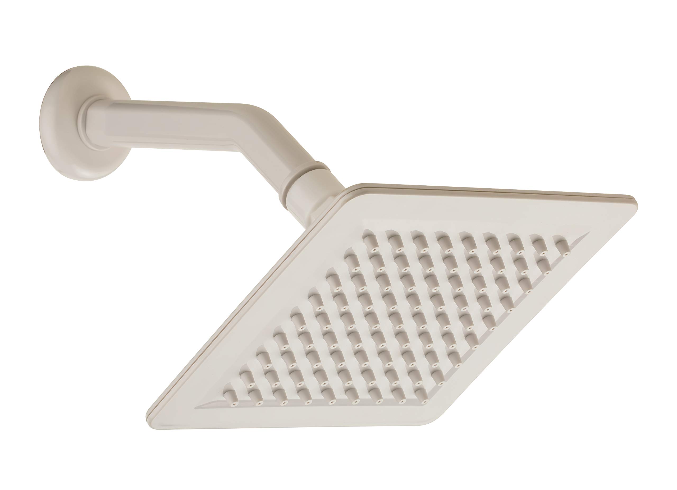 Axtry Mak ABS Plastic Shower Bathroom/Shower Head/Bath Shower with Arm Square ( Ivory , 6x6 Inch) (B08Q4C89QL) Amazon Price History, Amazon Price Tracker