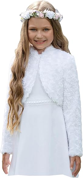 Webpelzjacke weiss Clearance