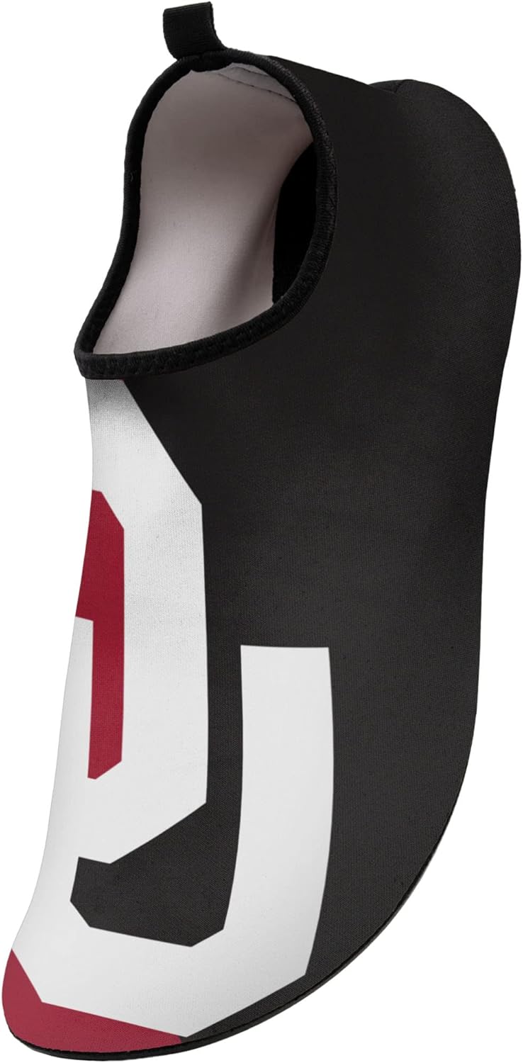 FOCO NCAA Mens NCAA College Team Logo Barefoot Beach Pool Quick-Dry Aqua Yoga Water Shoes