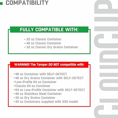 Miniatura 4 de Piezas de repuesto para herramientas pequeñas de tamper para Vitamix Tamper Accessories E310 de reemplazo de émbolo, recipiente estándar de 32
