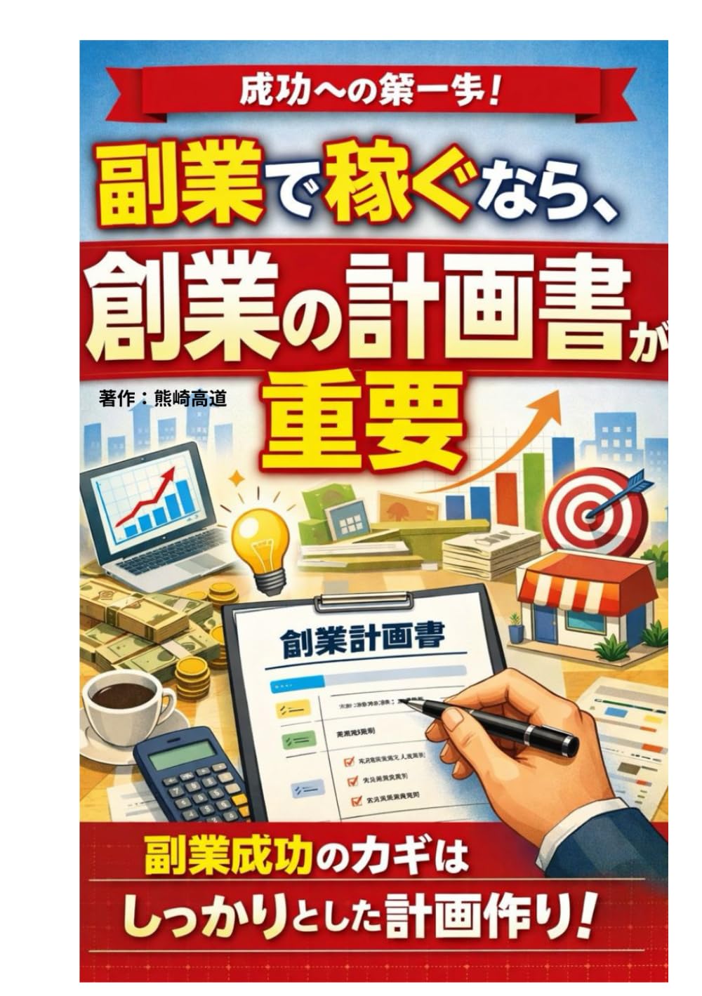 副業で稼ぐなら、創業の計画書が重要