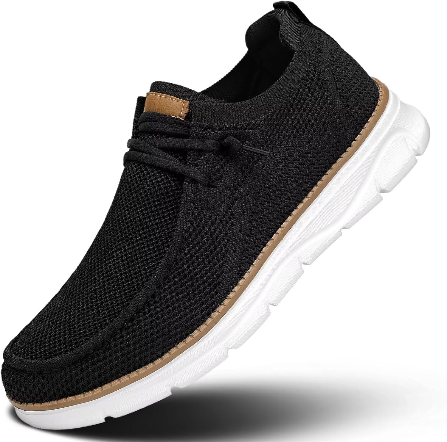 Mens Slip-on Loafers Comfortable Boat Shoes Casual Walking Sneakers Mesh Business Oxfords Work Lightweight Soft Sole