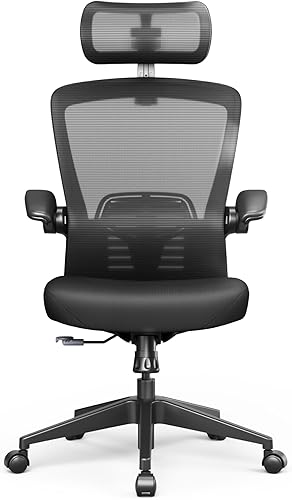 Miniatura 9 de FLEXISPOT OC3 Pro - Silla ergonómica de oficina con respaldo alto y reposabrazos flexible abatiblesoporte lumbar de 8 niveles, cojín de asiento de