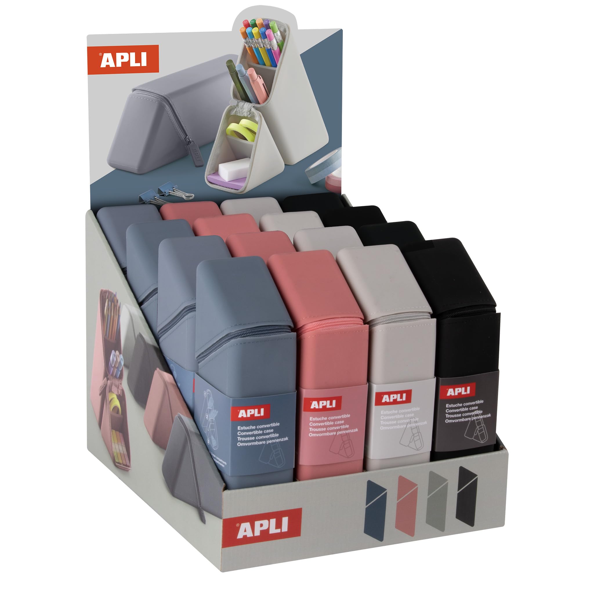 APLI 20612 – etui z możliwością wymiany silikonu, do północnych