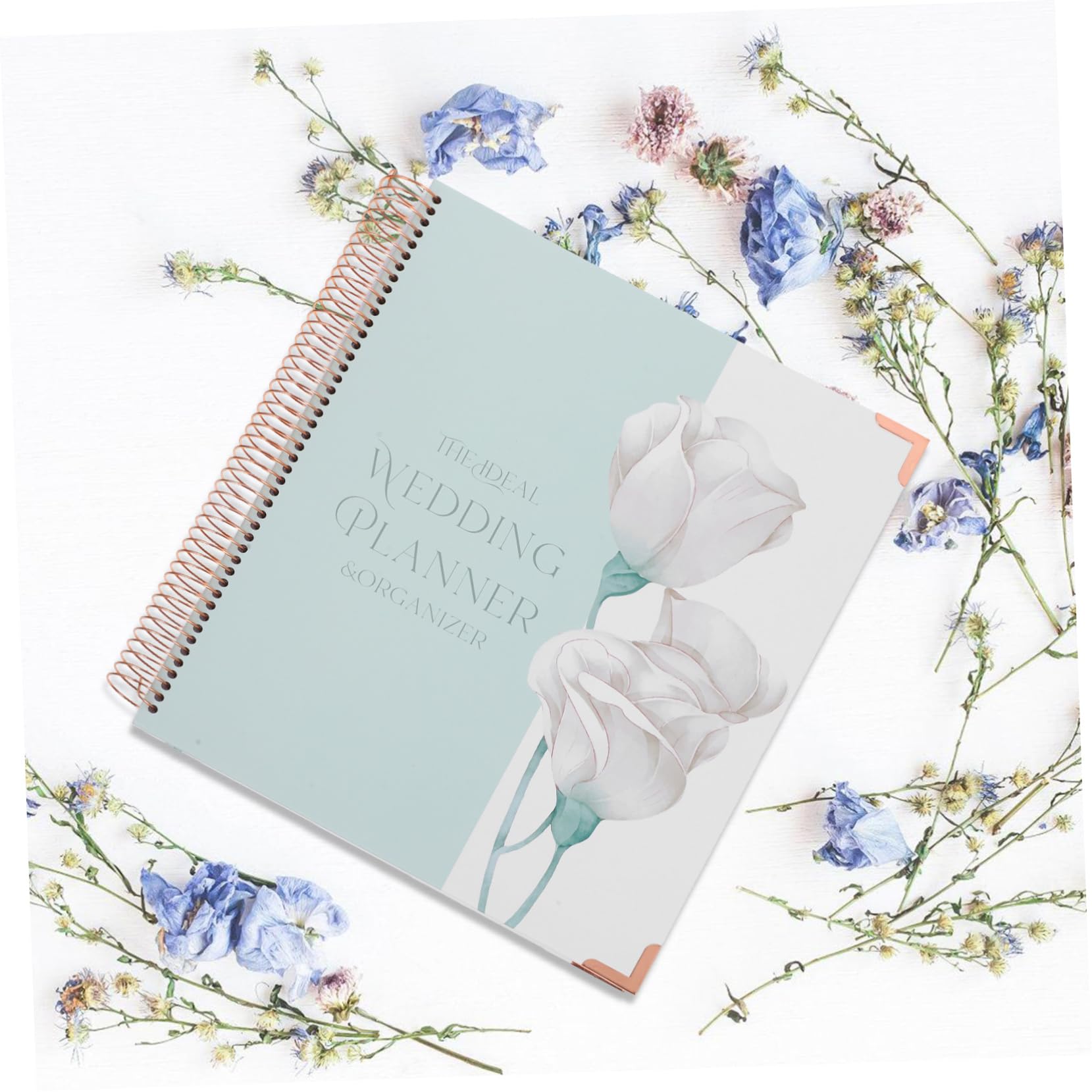 DOITOOL Hochzeitsplanerbuch Organizer Für Hochzeitsplanung Und Verlobungsgeschenk Mit Finanzplanungstools Und Notizbuch-layout Für Detaillierte Hochzeitsorganisation