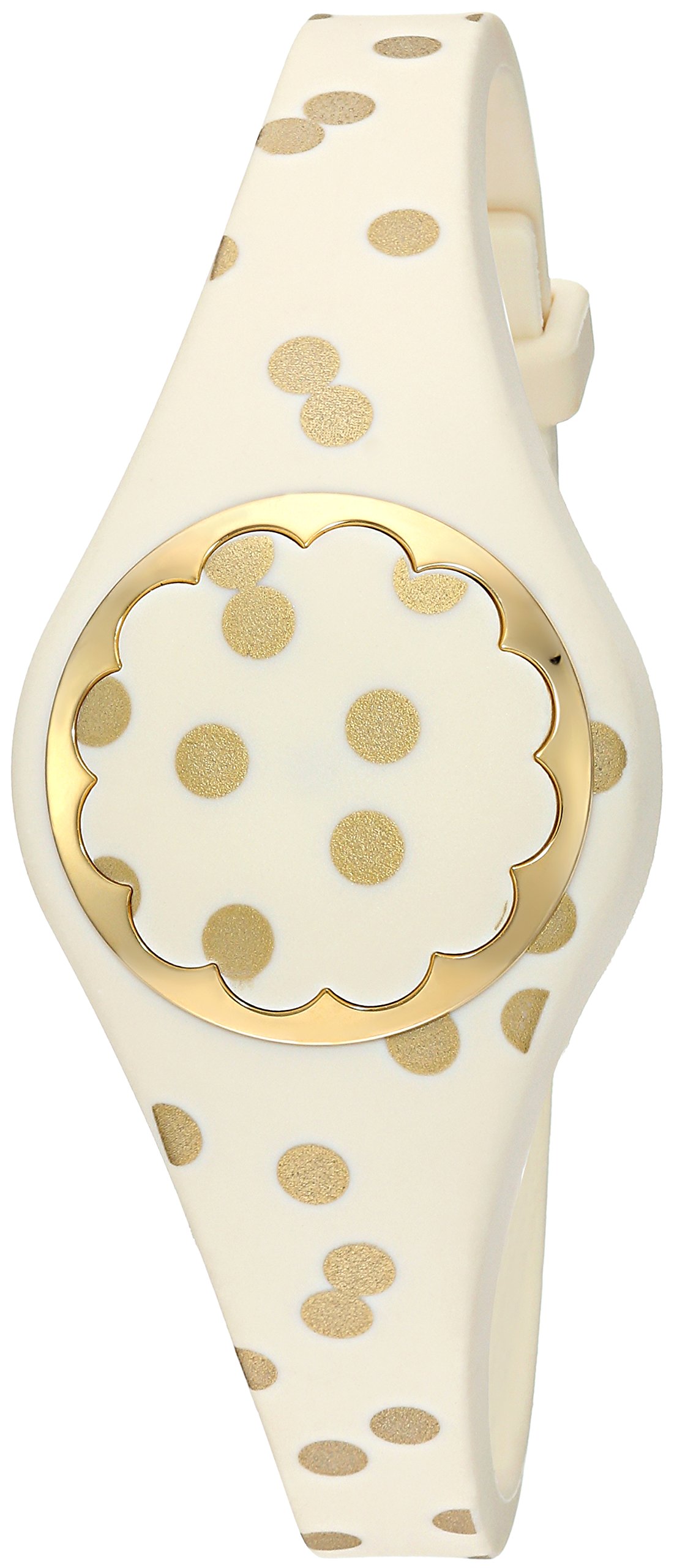 Kate Spade New York Cream And Gold Dot Scallop Activity