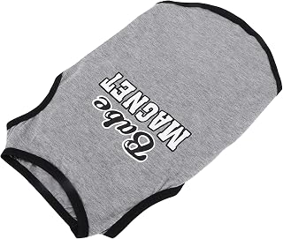 AYNEFY Pet Cotton Tshirt Soft Thin Vest with Closed Design for Small