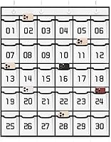 Vista 7 de Loghot Accesorios para el Aula Organizador de Bolsillos para Armario Portador de Teléfonos Celulares Organizador Colgante de Pared y Puerta