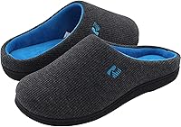 Vista 1 de RockDove Pantuflas originales de espuma viscoelástica bicolor para mujer, 5-12