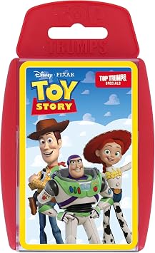 Top Trumps Toy Story Educational travel game Play with friends Travel Companion makes a great gift for ages 6 plus