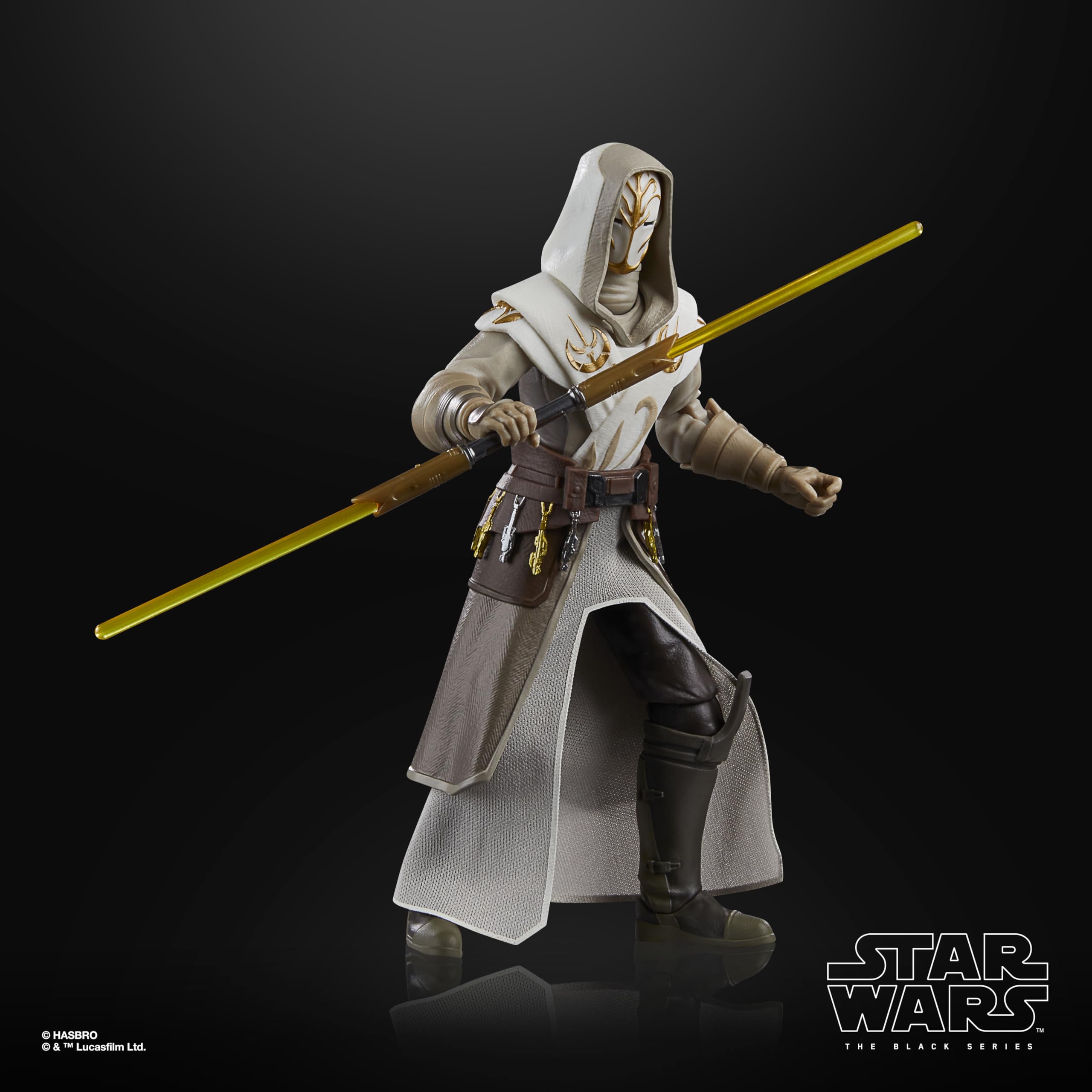 Star Wars The Black Series, Jedi Temple Guard, Guerra de los Clones, Figura Coleccionable de 15 cm