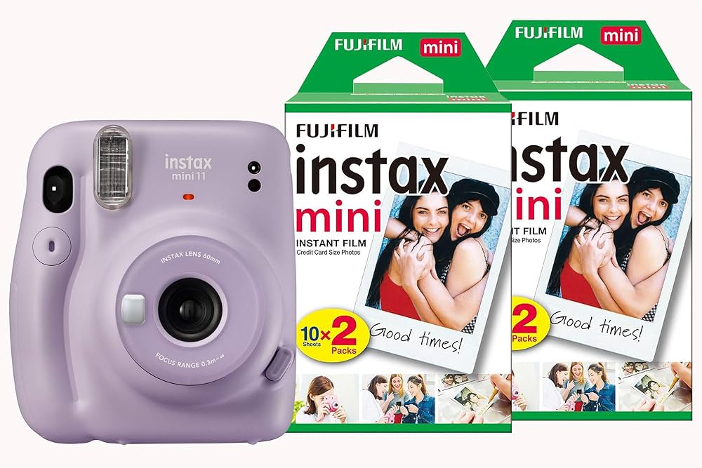 Fujifilm Instax Mini 11 Instant Camera including 40 Shots