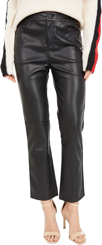 Sanctuary Leather Like Kick Crop 