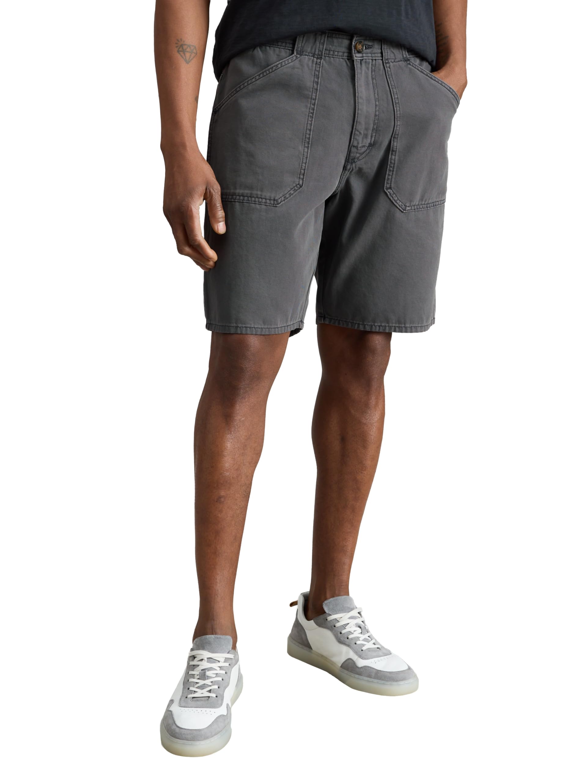 Short White Stuff Crantock pour homme en coton casual décontracté - 7